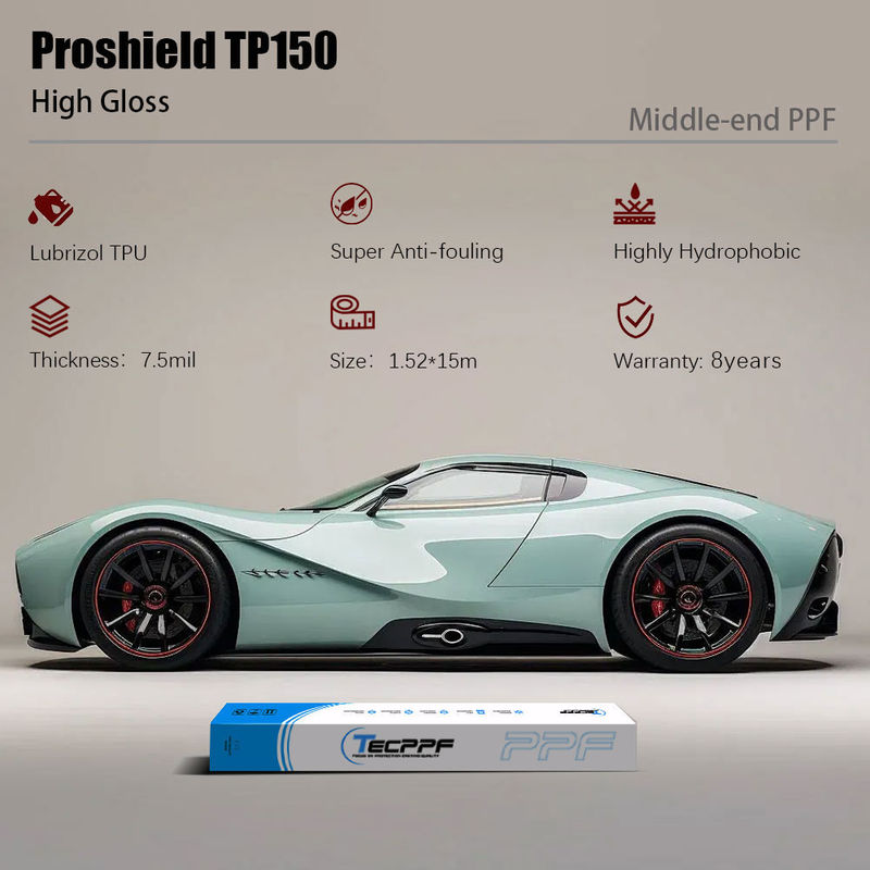 Защита от краски для новых автомобилей с высоким блеском 7.5 мл PPF Защита от краски для автомобилей Полимерный гидрофобный слой