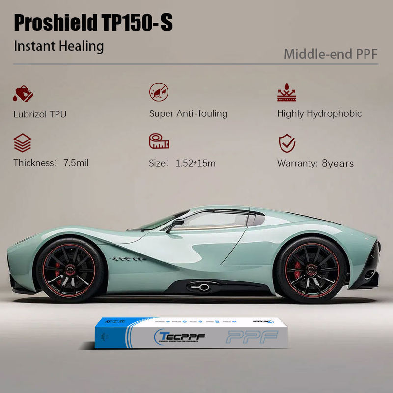 TP150-S Глянцевая защитная пленка для краски мгновенное заживление 7.5мл PPF Прозрачный лифчик для автомобиля