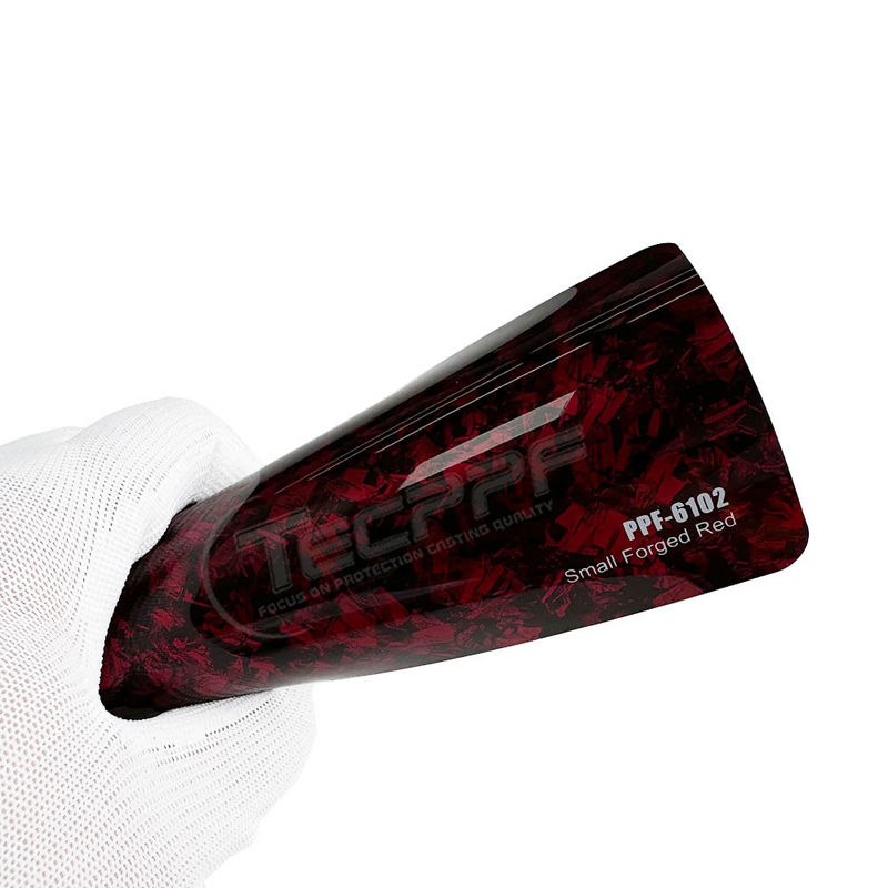 Автомобильные малые кованые красные защитные пленки 8mil Rock Chip Protection ppf пленки для автомобилей