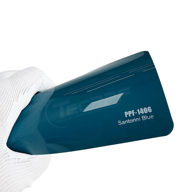 PPF-1406 Santorini Blue Color Protective Paint Film Экологически чистый