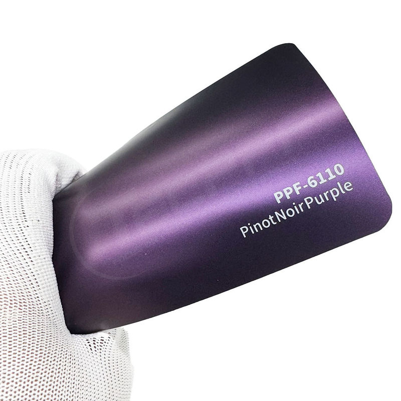 60 дюймов х 53 футов PPF-6110 Pinot Noir Purple Color Paint Protection Film пятноустойчивый