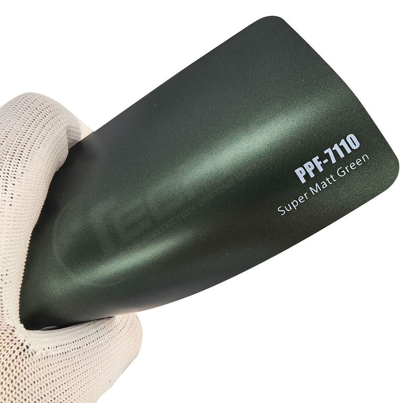 PPF-7110 Super Matt Green Color Paint Protective Film для защитных пленок от царапин на автомобилях